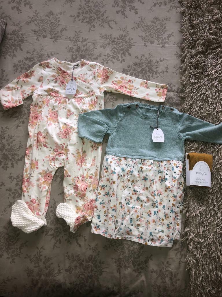 baby girl clothes in sainsbury